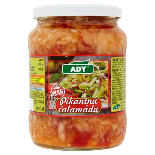 Čalamáda pikantná 720ml (620g) Ady 1