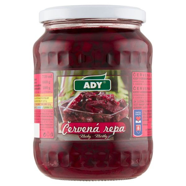 Cvikla (Červená repa) kocky 720ml (660g) Ady 1