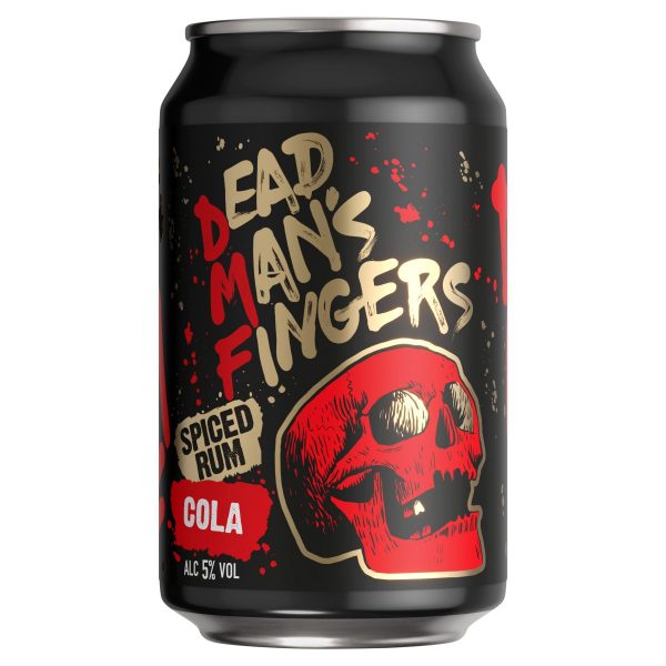 Dead Mans´s Fingers Spiced rum & Cola 5% 330ml *ZO 1