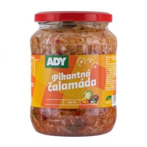 Čalamáda pikantná 720ml (620g) Ady 21