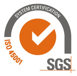 Sme držiteľmi certifikátu ISO 45001