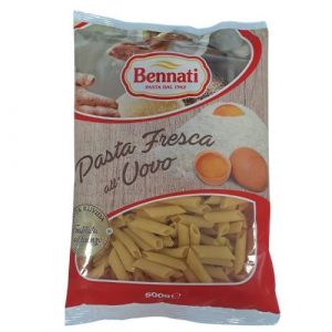 Cestoviny Penne čerstvé 500g Bennati 1