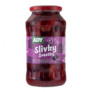 Kompót Slivky polené 720ml (660g) Ady 22