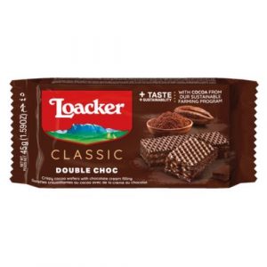 Loacker Classic oblátky Double choc 45g 18