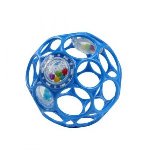 Oball Hračka rattle 10cm blue 0m+ 14