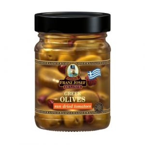 Olivy zelené so suš. paradajkami 250g Franz Josef 18