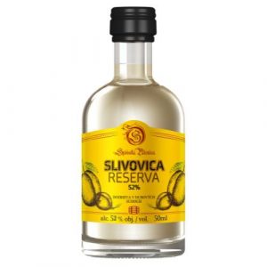 Spišská pálenica Slivovica Reserva 52% 0,05 l 21