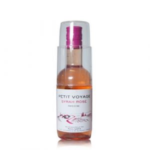 Víno r. Petit Voyage Syrah rosé suché 187ml 24