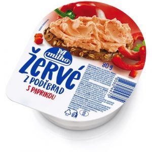 Žervé s paprikou 80g Milko 16