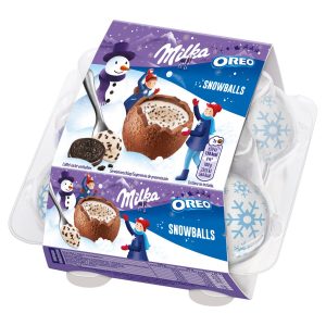 Milka SnowBalls Oreo čokoládové gule 4x28gVÝPREDAJ 7