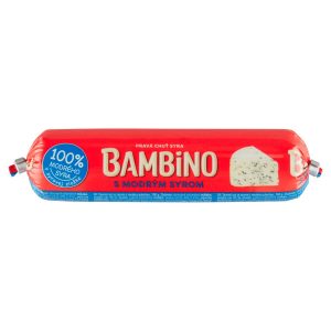 Syr tavený v črievku s modrým syrom 100g Bambino 15