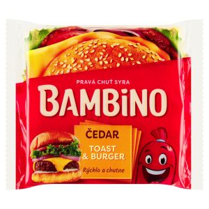 Syr Toast & Burger Čedar 130g Bambino 9