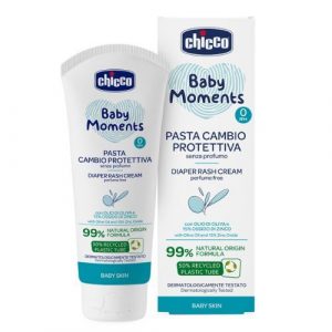 Chicco Baby Moments Krém na zadoček 0% parfém100ml 10