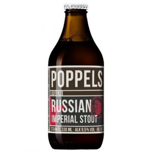 Pivo Poppels Russian Imperial tmavé 330ml 24