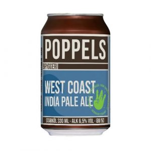 Pivo Poppels West Coast svetlé 330ml *ZO 4