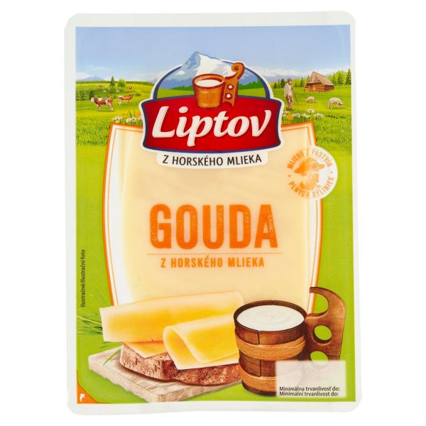 Syr Gouda 45% plátky 90g Liptov 1