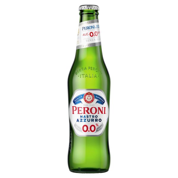 Pivo Peroni Nastro Azzurro nealko 330ml sklo*ZO 1