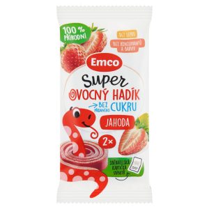 Super ovocný hadík jahoda 20g Emco 10