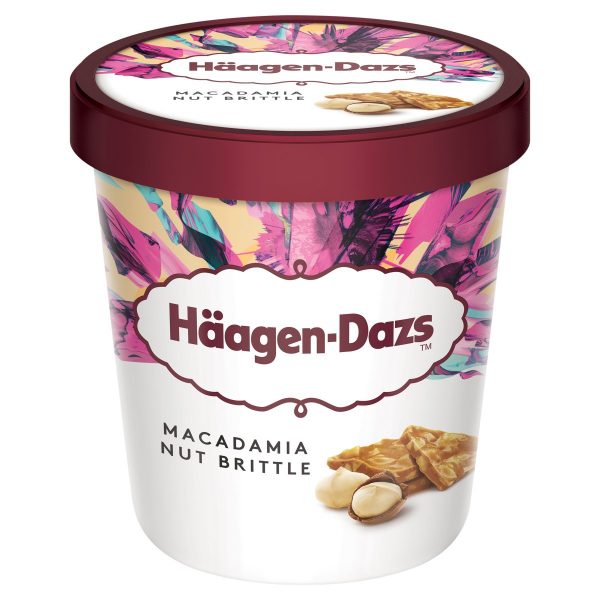 Mr.Häagen-Dazs zmrzlina Makadamové orechy 460ml 1