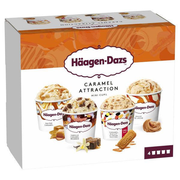 Mr.Häagen-Dazs zmrzlina Caramel attract 4x95ml 1