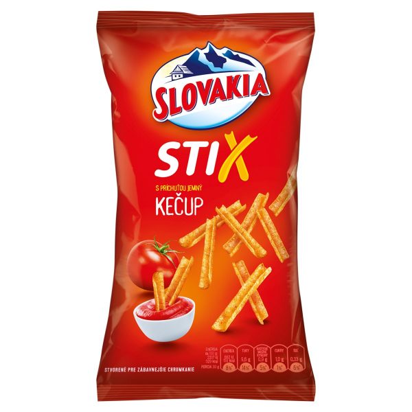 Slovakia Stix jemný kečup 60g 1