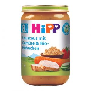 HiPP BIO Kuskus so zeleninou a kuracie mäso 220g 18