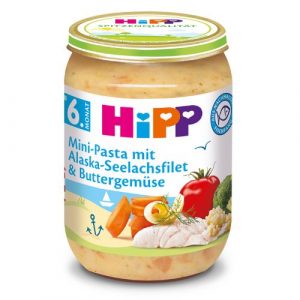 HiPP Mini cestoviny Aljašská treska, zelenina 190g 17