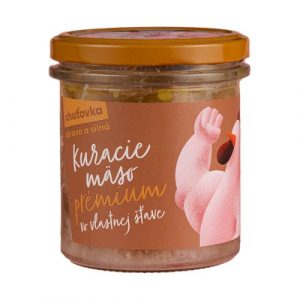 Kuracie mäso vo vlastnej šťave 150g TopFarm 20