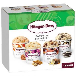Mr.Häagen-Dazs zmrzlina Favorite selection 4x95ml 5
