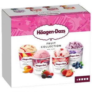Mr.Häagen-Dazs zmrzlina Fruit collection 4x95ml 6