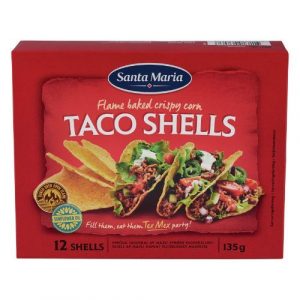 Taco shells 12ks 135g Santa Maria 5