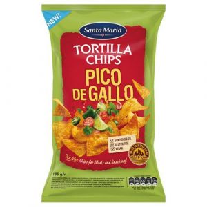 Tortilla chips Pico deGallo 185g Santa Maria 5