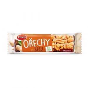 Tyčinka Orechy & kešu 35g Emco 4