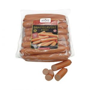 Párky Bratislavské cca 1kg Danubius 11