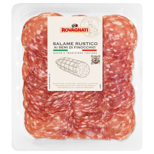 Sálama Rustic so semienkami feniklu 100g Rovagnati 1