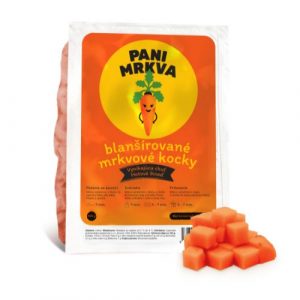 Mrkva kocky blanšírované 1x1cm 450g Pán Zemiak 1