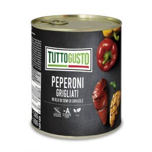 Papriky Grilované v oleji 800g TuttoGusto 21