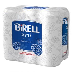 Pivo Birell Svetlý nealkoholický 6x500ml *ZO 1