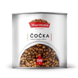 Šošovica sterilizovaná 2,5kg Marittima 4