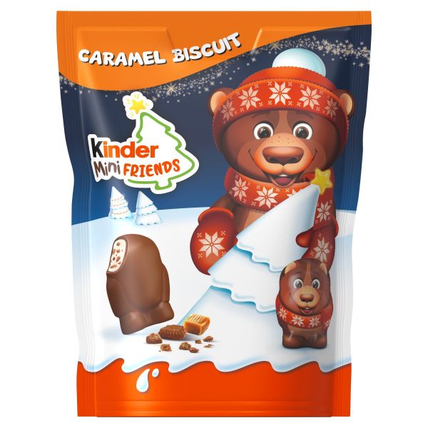 Kinder Mini Friends Caramel Biscuits 122g 1