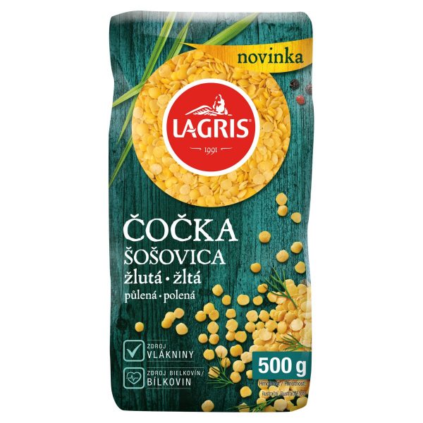 Šošovica žltá 500g, Lagris VÝPREDAJ 1