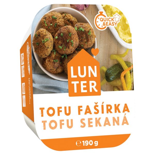 Quick&Easy tofu Fašírka 190g Lunter 1