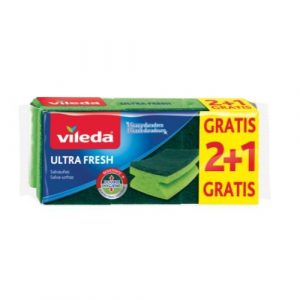 Vileda Ultra Fresh hubka vysoká 2+1 ks 1