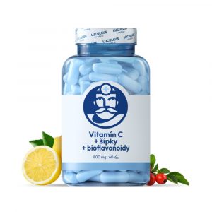 Vitamín C+šípky+bioflavonoidy 60ks Dr. LUCULLUS 5