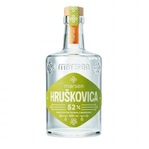 Marsen Hruškovica traditional 52% 0,5L 2