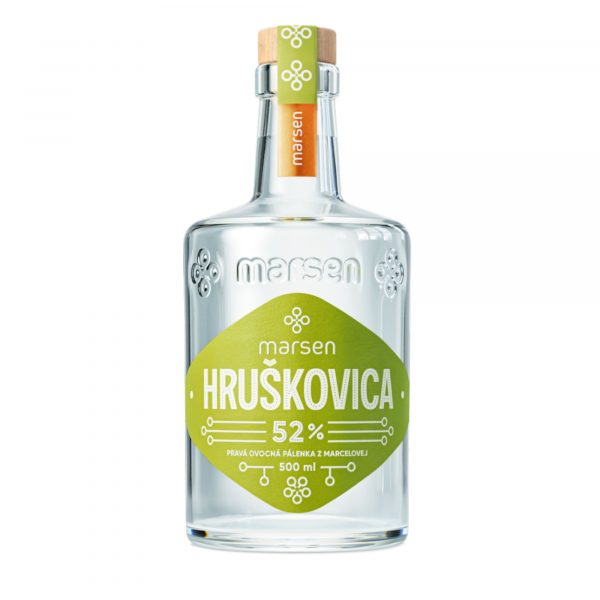 Marsen Hruškovica traditional 52% 0,5L 1