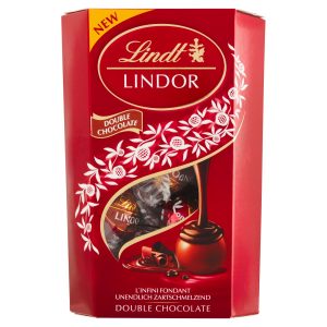 Lindt Lindor pralinky Double chocolate 200g 14