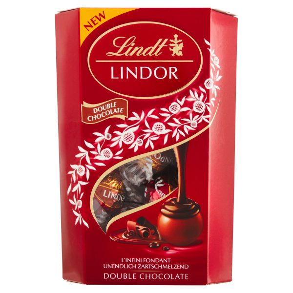 Lindt Lindor pralinky Double chocolate 200g 1