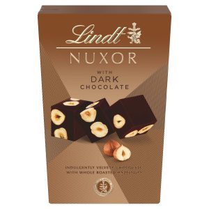 Lindt Nuxor Oriešková čokoláda s celými jadrami lieskových orechov 150g 24