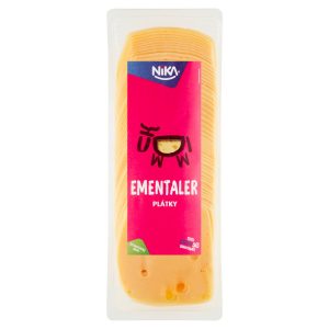 Syr Ementál 45% plátky cca 800g Nika VÝPREDAJ 1